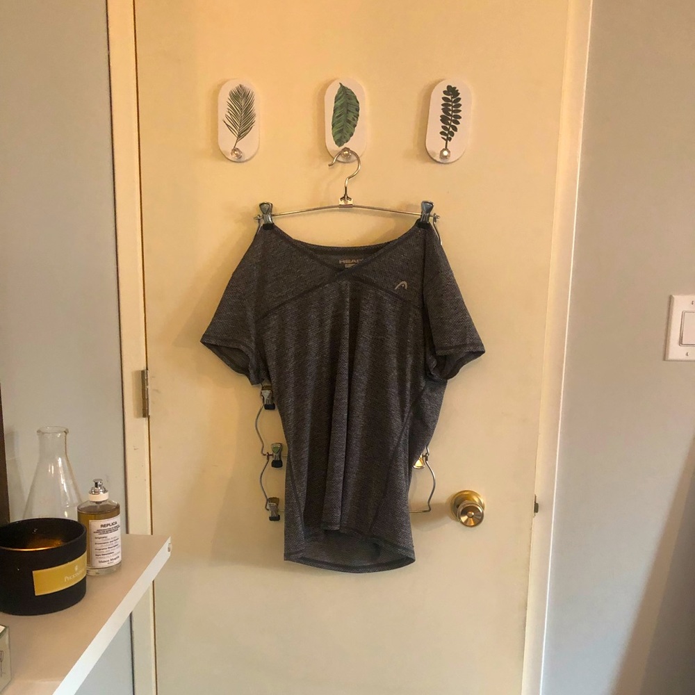Head Grey Heather Workout Top
